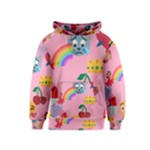 girly Emoji  Kid s Pullover Hoodie