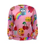 girly Emoji  Women s Sweatshirt