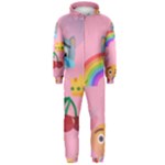 girly Emoji  Hooded Jumpsuit (Men)