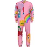 girly Emoji  OnePiece Jumpsuit (Men)