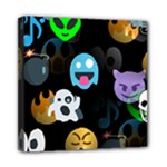 halloween Emoji  Mini Canvas 8  x 8  (Stretched)