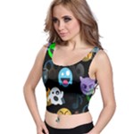 halloween Emoji  Crop Top