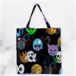 halloween Emoji  Grocery Tote Bag