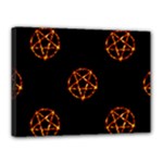 Pentagram Canvas 16  x 12  (Stretched)