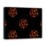 Pentagram Deluxe Canvas 20  x 16  (Stretched)