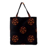 Pentagram Grocery Tote Bag