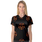 Pentagram Women s V-Neck Sport Mesh Tee