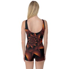 One Piece Boyleg Swimsuit 