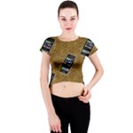 Hotline Bling Crew Neck Crop Top