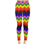 Rainbow Chevron Leggings 