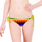 Rainbow Chevron Bikini Bottom