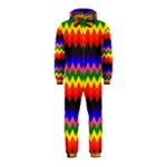 Rainbow Chevron Hooded Jumpsuit (Kids)