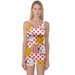 Chicken and Waffles One Piece Boyleg Swimsuit