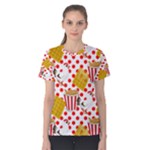 Chicken and Waffles Women s Cotton Tee