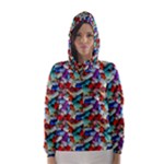 Pills drugs Hooded Wind Breaker (Women)	