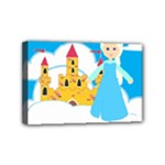 Elsa Frozen Mini Canvas 6  x 4  (Stretched)