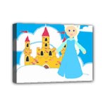 Elsa Frozen Mini Canvas 7  x 5  (Stretched)