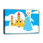 Elsa Frozen Deluxe Canvas 18  x 12  (Stretched)