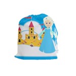 Elsa Frozen Drawstring Pouch (Large)