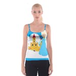 Elsa Frozen Spaghetti Strap Top