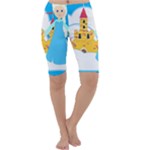 Elsa Frozen Cropped Leggings 