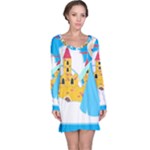 Elsa Frozen Long Sleeve Nightdress