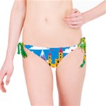 black Elsa Frozen Bikini Bottom