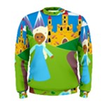 black Elsa Frozen Men s Sweatshirt