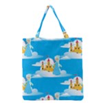 snow queen Grocery Tote Bag