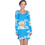 snow queen Long Sleeve Nightdress