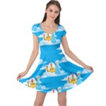 snow queen Cap Sleeve Dress