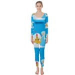 snow queen Long Sleeve Catsuit