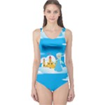 snow queen One Piece Swimsuit