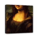 Movember Mona Lisa Mini Canvas 6  x 6  (Stretched)