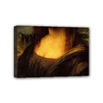 Movember Mona Lisa Mini Canvas 6  x 4  (Stretched)