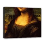 Movember Mona Lisa Canvas 14  x 11  (Stretched)