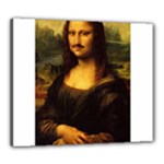 Movember Mona Lisa Canvas 24  x 20  (Stretched)