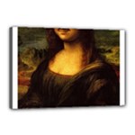 Movember Mona Lisa Canvas 18  x 12  (Stretched)