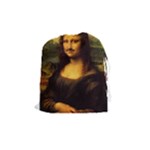 Movember Mona Lisa Drawstring Pouch (Medium)