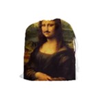 Movember Mona Lisa Drawstring Pouch (Large)