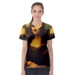 Movember Mona Lisa Women s Sport Mesh Tee