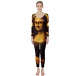 Movember Mona Lisa Long Sleeve Catsuit