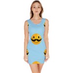 Movember emoji Bodycon Dress