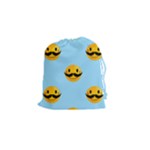 Movember emoji Drawstring Pouch (Small)