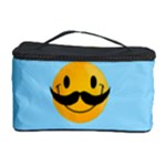 Movember emoji Cosmetic Storage Case