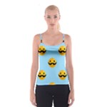 Movember emoji Spaghetti Strap Top