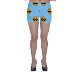 Movember emoji Skinny Shorts