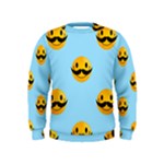 Movember emoji Kid s Sweatshirt