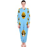 Movember emoji OnePiece Jumpsuit (Ladies)