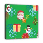 Emoji Christmas Mini Canvas 8  x 8  (Stretched)